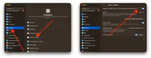 AirDrop и Handoff на MacBook